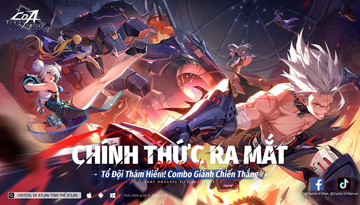 CoA: Tinh Thể Atlan - MMO ĐỘC LẠ, mang theo “cú đấm huyền thoại” từ One-Punch Man! 0