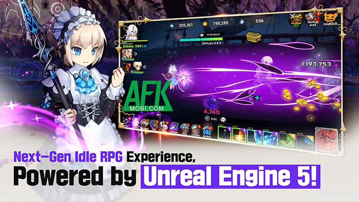 Bắt đầu cuộc hành trình phiêu lưu chiên đấu trong game nhàn rỗi Divine Edge 4