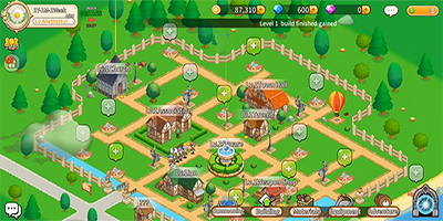 Fantasy Town Mobile mời bạn gầy dựng một thị trấn nhỏ của những nhà phiêu lưu