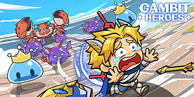 Quay rút thưởng để dàn trận các anh hùng cho việc phòng thủ trong game Gambit Heroes