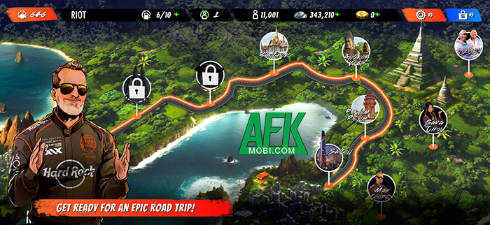 Gumball 3000: World Tour game đua xe lấy chủ đề từ chính sự kiện Gumball 3000 Rally nổi tiếng 1