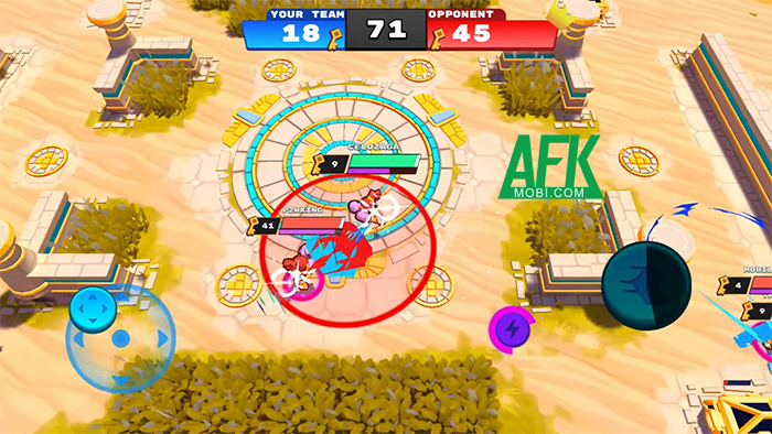 Cạnh tranh trong việc chiến đấu thu thập các chiếc chìa khóa tại game Legends Of The Past 1
