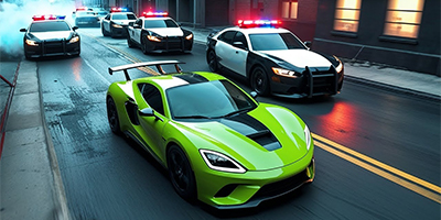 Mad Pursuit: Police Car Chase thử thách game thủ trong việc tránh sự truy bắt của cảnh sát
