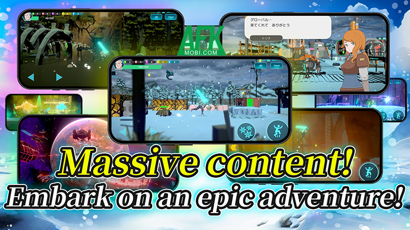 Chiến đấu lẫn giải đố trên một hành tinh băng giá trong game SNO Snow White 0