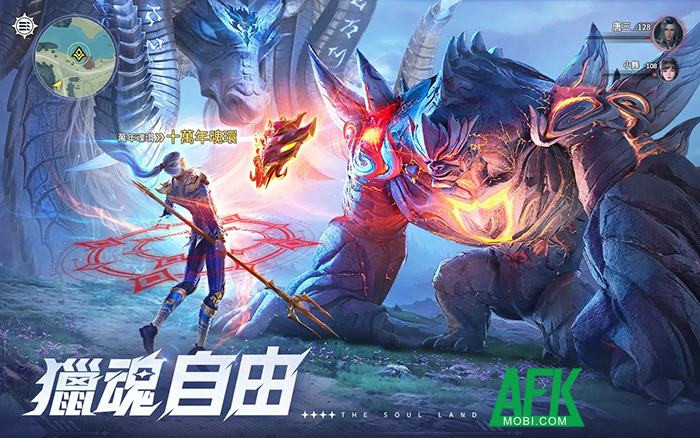Soul Land: Soul Hunter World game MMORPG chủ đề Đấu La Đại Lục với đồ họa đẹp mắt 3