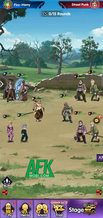 Stand Saga: Bizarre Trip game đấu tướng rảnh tay lấy chủ đề JoJo's Bizarre Adventure 1