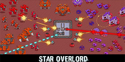 Xây dựng những cứ điểm phòng thủ trước bọn sinh vật ngoài hành tinh với game Star Overlord
