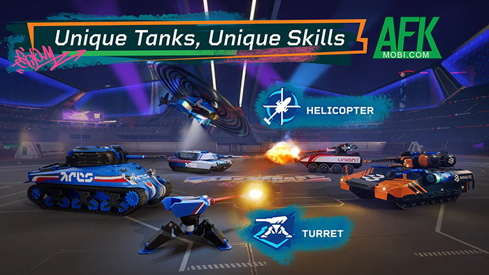 Tank-a-Boom mời các game thủ cạnh tranh với nhau trong đấu trường của xe tăng 2