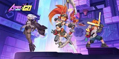 Cùng những tổ đội anh hùng chiến đấu sinh tồn trong game Apex Hero: Go!