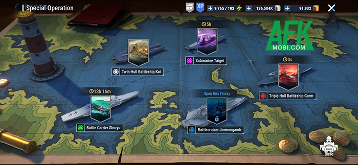Gầy dựng một hạm đội tàu chiến trong game chiến thuật Armada: Warship Battles 2