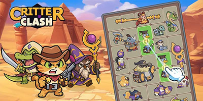 Critter Clash: Backpack Battle cho bạn xây dựng đội phòng thủ bằng các động vật ngộ nghĩnh