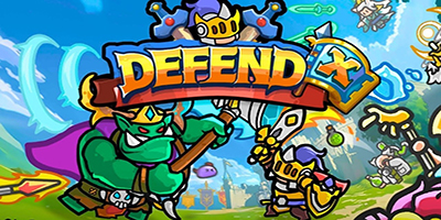 Defend X thử thách bạn xây dựng tổ đội anh hùng phòng thủ trước hàng trăm con quái vật