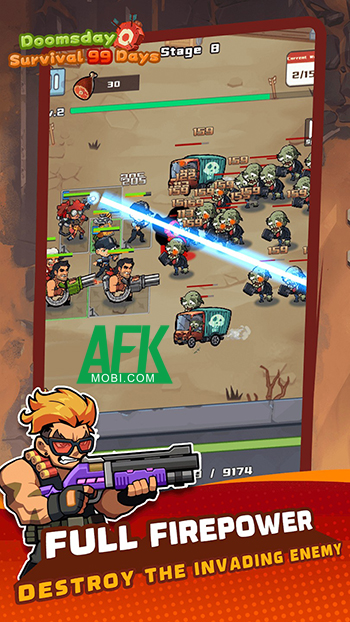 Doomsday Survival 99 Days đưa bạn gầy dựng đồng thời bảo vệ căn cứ trước zombie 3
