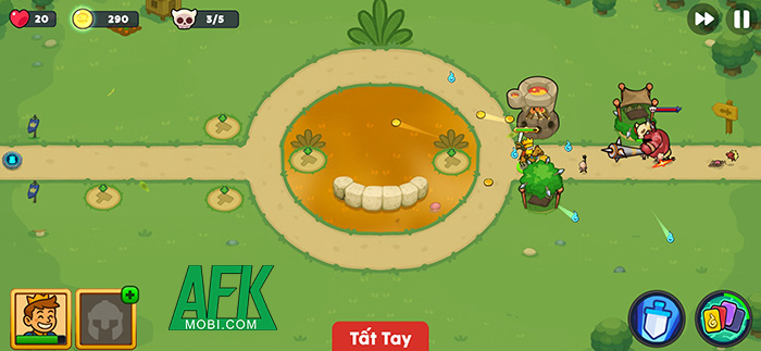 Double Defense TD: Twinhold game phòng thủ sở hữu tính năng kết hợp tháp độc lạ 3