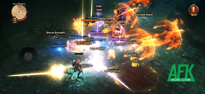 Dungeon of Exile game hành động lấy cảm hứng từ series Diablo kết hợp với yếu tố roguelike 3