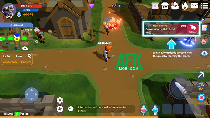 EternalHearts game MMORPG cày cuốc có phong cách đồ họa hoạt hình ngộ nghĩnh 0