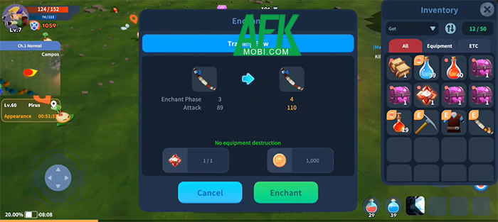 EternalHearts game MMORPG cày cuốc có phong cách đồ họa hoạt hình ngộ nghĩnh 2