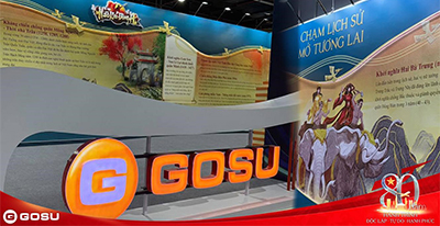 NPH GOSU tham dự triển lãm Thành tựu đất nước tại Trung tâm Triển lãm Quốc gia