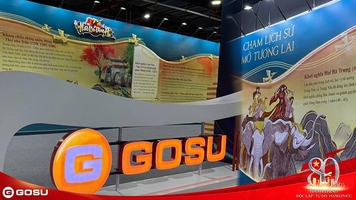 NPH GOSU tham dự triển lãm Thành tựu đất nước tại Trung tâm Triển lãm Quốc gia 0