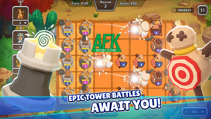 Grid Guardians game phòng thủ độc đáo khi kết hợp yếu tố theo lượt cùng hợp nhất 1