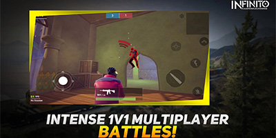 Infinito Battlegrounds game hành động TPS trực tuyến theo phong cách 1v1 độc đáo
