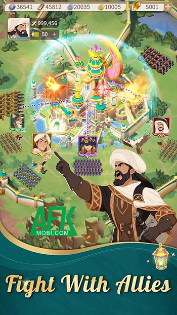 Kingdom of Desert game chiến thuật lấy chủ đề từ bộ sưu tập truyện Nghìn lẻ một đêm 3