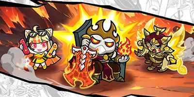 Tập hợp đội hình tướng Tam Quốc động vật ngộ nghĩnh với game idle Man Tướng Tam Quốc