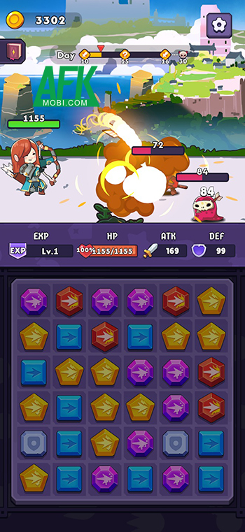 Match Heroes - RPG game phiêu lưu text-based kết hợp giải đố liên kết khối 1