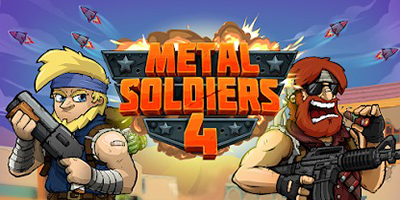 Metal Soldiers 4 game hành động bắn súng đi cảnh được lấy cảm hứng từ series Metal Slug