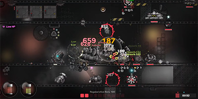 Điều khiển cỗ pháo di động tiêu diệt thế lực xâm lược ngoài hành tinh trong game Next Gate
