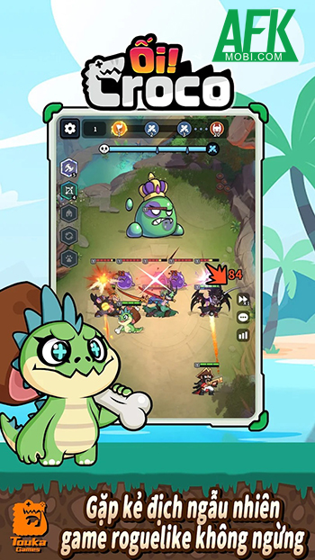 Oops! Croco game chiến thuật dàn trận chiến đấu roguelike có hỗ trợ sẵn tiếng Việt 0