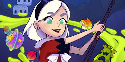 Trợ giúp cô nàng phù thủy trẻ trong game casual giải đố Potion Merge: Tower Mystery