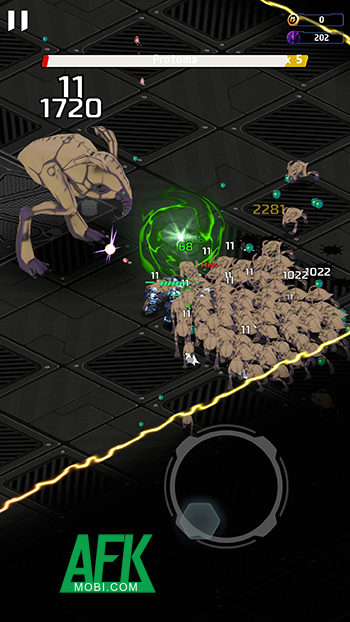 Tập hợp đội chiến đấu sinh tồn trước các sinh vật ngoài hành tinh tại game Quantum Crisis 3