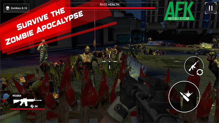 Survival Zone: Zombie Outbreak game hành động FPS lấy chủ đề tận thế xác sống 0