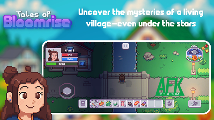 Khám phá ngôi làng Bloomrise cùng cô nhà thám hiểm trẻ tuổi trong game Tales of Bloomrise 0