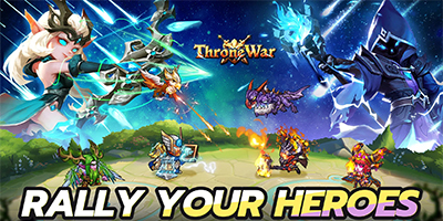 Throne War: Idle RPG game đấu tướng rảnh tay lấy cảm hứng từ series Warcraft nổi tiếng