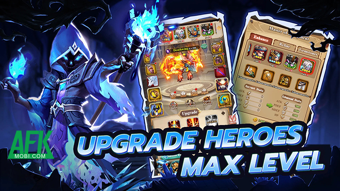 Throne War: Idle RPG game đấu tướng rảnh tay lấy cảm hứng từ series Warcraft nổi tiếng 2
