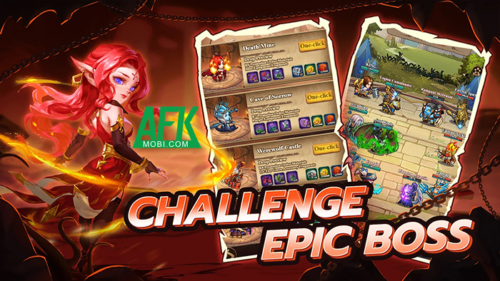 Throne War: Idle RPG game đấu tướng rảnh tay lấy cảm hứng từ series Warcraft nổi tiếng 3