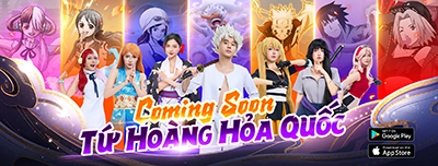 Tứ Hoàng Hỏa Quốc game đấu tướng chiến thuật chủ đề Naruto kết hợp One Piece