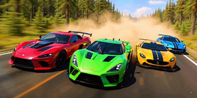 Turbo Legends game đua xe đường trường sở hữu đồ họa vừa chân thực vừa đẹp mắt