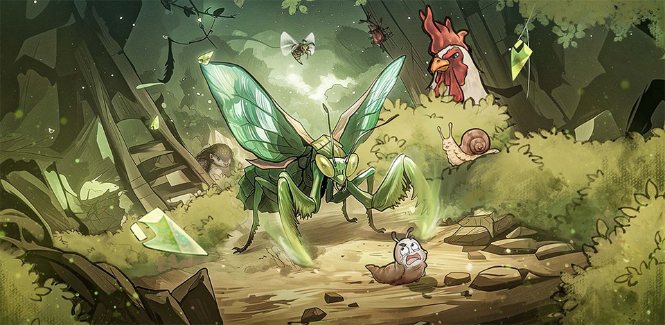 Phối giống ra những con bọ ngựa mạnh mẽ lẫn độc lạ trong game Supreme Mantis