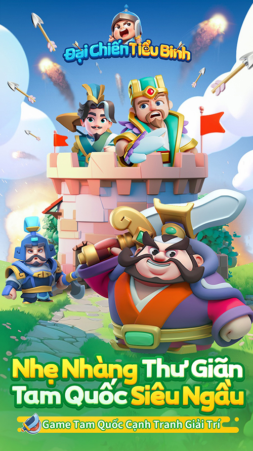 Đại Chiến Tiểu Binh game chiêu binh đánh trận lấy đề tài Tam Quốc rục rịch về Việt Nam 3