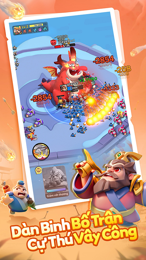 Đại Chiến Tiểu Binh game chiêu binh đánh trận lấy đề tài Tam Quốc rục rịch về Việt Nam 4