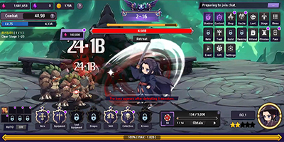 Phát triển chiến binh bóng tối của bạn trong tựa game Black Shadow: Idle RPG