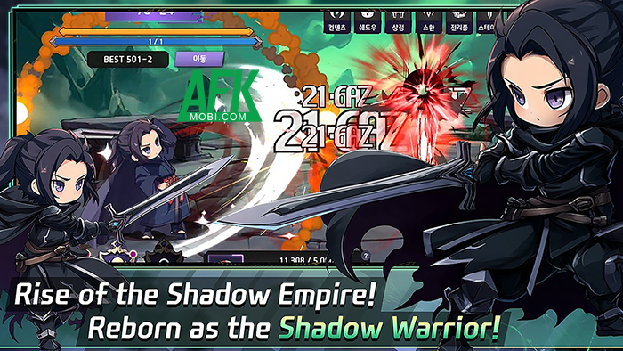 Phát triển chiến binh bóng tối của bạn trong tựa game Black Shadow: Idle RPG 0