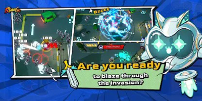 Chiến đấu tiêu diệt thế lực quái dị từ chiều không gian khác trong game Blazor