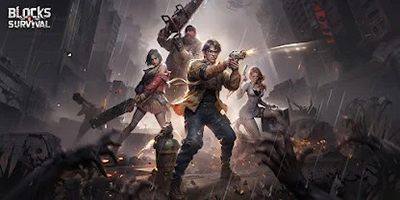 Chiến đấu với bọn xác sống bằng cách xếp các khối trong game Blocks & Survival
