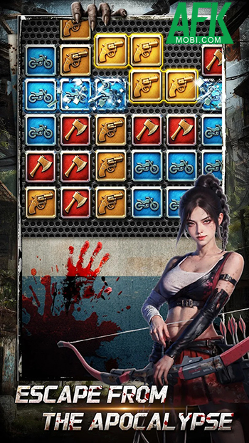 Chiến đấu với bọn xác sống bằng cách xếp các khối trong game Blocks & Survival 3