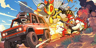Giải phóng thành phố khỏi bọn gà trong game hành động Cluck City Rangers