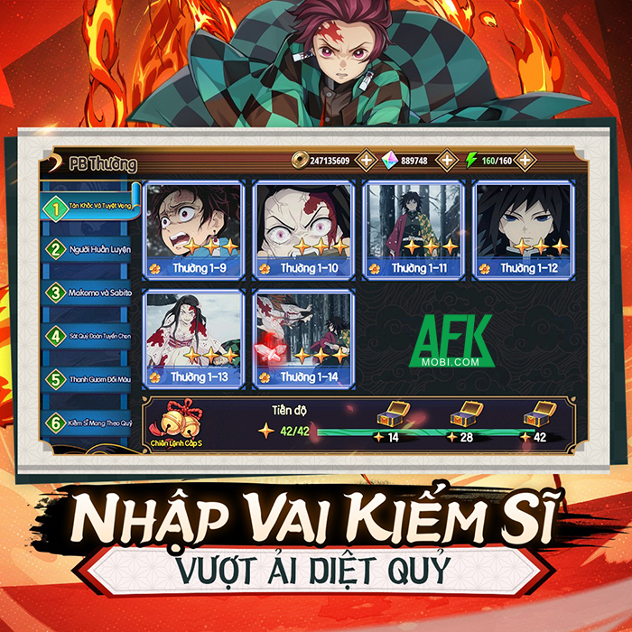 Demon King: Legend game đấu tướng chủ đề Thanh Gươm Diệt Quỷ cập bến Việt Nam 2